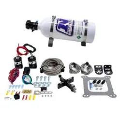 4150 Covert Crossbar Plate System Pro-Power 100-500Hp with 5Lb Bottle Nitrous Express NX 63541-05