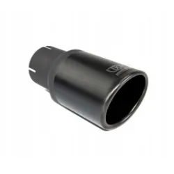 Uniwersalna końcówka tłumika okrągła 70mm długość 120mm średnica montażowa 60mm