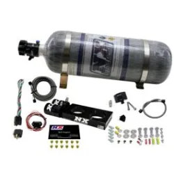 3 Valve Plate System with 12Lb Composite Bottle for Ford Mustang 4.6L (35-150Hp) Nitrous Express NX 20947-12