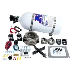 4500 Covert Crossbar Plate System Pro-Power 100-500Hp with 10Lb Bottle Nitrous Express NX 63571-10