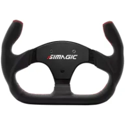 Profesjonalna Skórzana Kierownica Wyścigowa Typ C 325mm SIMAGIC Simulator Simracing