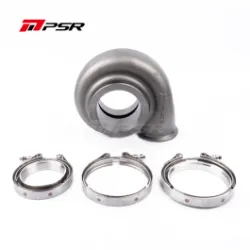 Pulsar PSR Turbine Housing Drop in Precision PTE Ball Bearing Turbo 7685 8085 8385 1.28A/R T4 Divided Inlet 4" V-Band Outlet