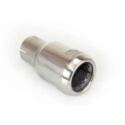 Uniwersalna końcówka tłumika okrągła 80mm długość 110mm średnica montażowa 65mm