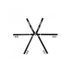 Sparco Harness 6-Point Formula H-9 Black FIA Approved 8853-2016