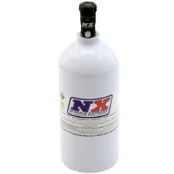 2.5Lb Bottle with Motorcycle Valve 4.38 Dia. x 12.37 Tall Nitrous Express NX 11025