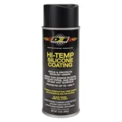 Farba żaroodporna Hi-Temp Silicone Coating Spray - czarny DEI 010301