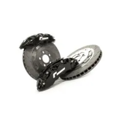 RacingLine Stage 2 Evo Big Brake Kit Black 345mm 4 Pot for Audi A3 S3 8P VW Golf MK5 MK6 R32 EA888 EA113