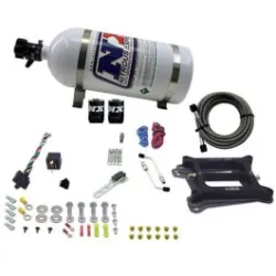 4150 Conventional Plate System Alcohol Stage 6 50-300Hp with 10Lb Bottle Nitrous Express NX 30045-10