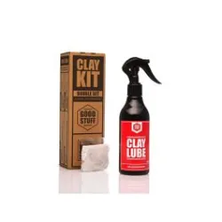 GOOD STUFF Clay Kit - Clay Lube 250ml + Clay Bar 50g GOOD STUFF Clay Kit - Clay Lube 250ml + Clay Bar 50g