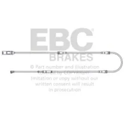 EFA160 Czujnik zużycia klocków hamulcowych EBC Brakes BMW 5 Series GT F07 530 5 Series GT F07 535 5 Series GT F07 550 5 Series xDrive GT F07 530 5 Ser