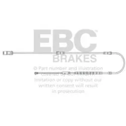 EFA128 Czujnik zużycia klocków hamulcowych EBC Brakes BMW 5 Series GT F07 520 5 Series GT F07 530 5 Series GT F07 535 5 Series GT F07 550 5 Series xDr