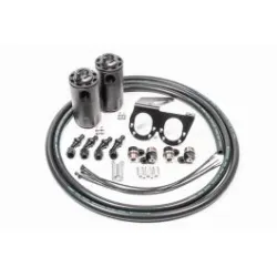 Dual Catch Can Kit CCV for Nissan R35 GT-R Fluid Lock Radium Engineering