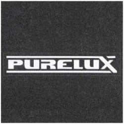 Naklejka Purelux Białe Logo 120 x 18 mm