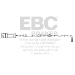 EFA118 Czujnik zużycia klocków hamulcowych EBC Brakes Opel Signum Vectra VAUXHALL Signum Vectra