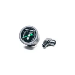 Fuel Pressure Gauge with 90 Deg Adapter Radium Engineering