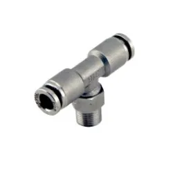 Nypel adapter Turbosmart t-piece 1/8 NPT Pushloc 1/4 stal nierdzewna