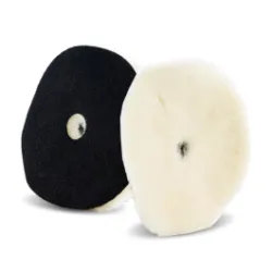 LAKE COUNTRY 150mm Extra Cut Low Lint Prewashed Knitted Lambswool Pad LL-600-EC