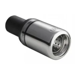 Uniwersalna końcówka tłumika okrągła 80mm długość 120mm średnica montażowa 50mm