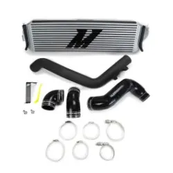 Mishimoto Honda Civic Type R Intercooler Kit 2017+ Silver w/ Wrinkle Black Pipes