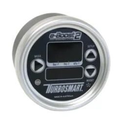 EBC Turbosmart e-Boost2 60PSI 66mm Black face/Silver bezel