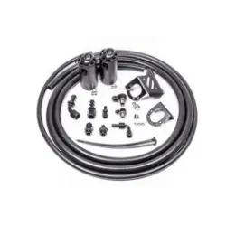 Dual Catch Can Kit for Toyota Tacoma 05-23 Fluid Lock Radium Engineering