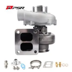 Turbospreżarka Pulsar PSR 3576 Gen2 .85 T4 Divided wlot 3" V-Band wylot Łożyska kulkowe
