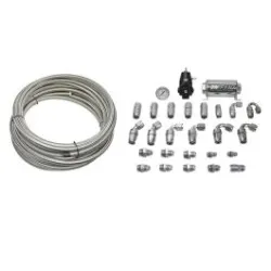 DeatschWerks Return Plubling Kit CPE 8AN Feed 6AN Return for Chevrolete and Cadillac 2016-2022