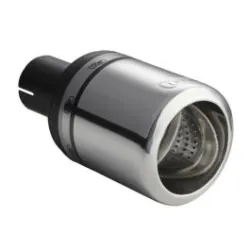 Uniwersalna końcówka tłumika okrągła 100mm długość 120mm średnica montażowa 50mm