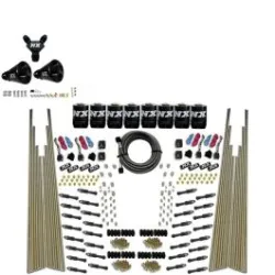 Four Stage 8-Cyl Dry Direct Port Nitrous System without Bottle Nitrous Express NX 93306-00