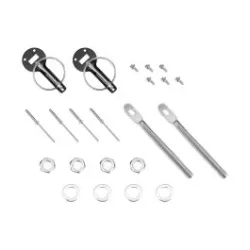 JRspec Zapinki Maski - czarne