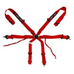 DriftShop ExtraBalls 6 Point Harness Red FIA Approved 8853