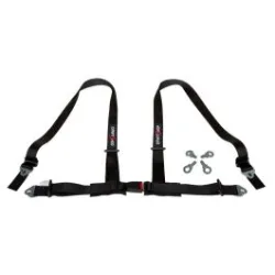 DriftShop 4 Point Harness 2" Black Road Approved ECE