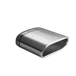 Uniwersalna końcówka tłumika owalna 167×60mm długość 200mm