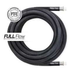 Przewód PTFE AN6 stalowy w nylonowym oplocie Nuke Performance 1m (3.5ft)