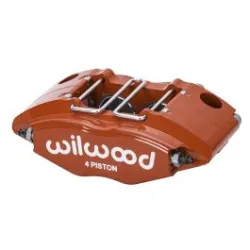 Uniwersalny zacisk hamulcowy 4 tłoczkowy Wilwood 120-8729 Powerlite czerwony