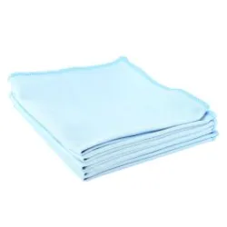 5x Ścierka ściereczka z mikrofibry do szyb , luster i lusterek 40x40 cm 300g/m2