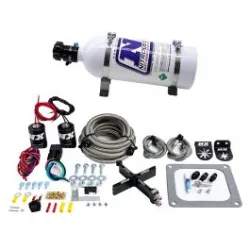 4500 Covert Crossbar Plate System Pro-Power 100-500Hp with 5Lb Bottle Nitrous Express NX 63571-05