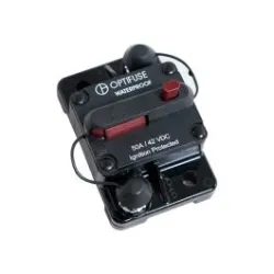 Circuit Breaker Surface Mount Manual Reset 50A 42 VDC Nitrous Express NX 15898