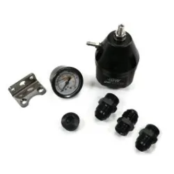 DeatschWerks DWR2000 AFPR Pressure Gauge 10AN FIttings Anodized Black