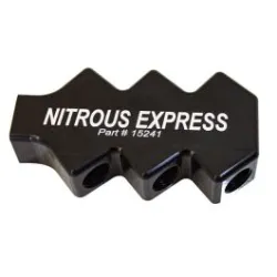 6 Port Distribution Block -8 ORB Inlet -6 Flair Outlets Nitrous Express NX 15241