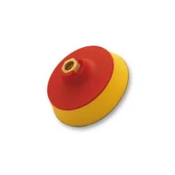 FLEXIPADS Talerz mocujący 125mm z rzepem, gwint M14, Soft-żółty FLEXIPADS Talerz mocujący 125mm z rzepem, gwint M14, Soft-żółty