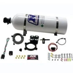 Nitrous Plate System with 15Lb Bottle for GM 5.3L Truck 2014+ Nitrous Express NX 20936-15