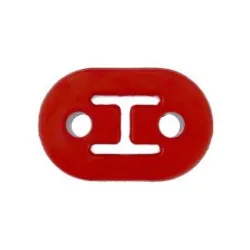 JRspec Wieszak do wydechu 10mm - czerwony