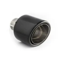 Uniwersalna końcówka tłumika okrągła 100mm długość 160mm średnica montażowa 65mm