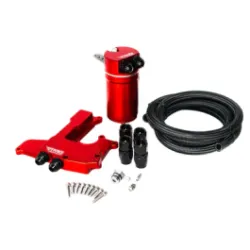 Oil Catch Can Kit Large RTMG Performance for 1.8 / 2.0 TSI - Purple 17mm