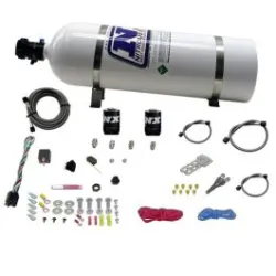 Single Nozzle System with 15Lb Bottle for All Dodge model EFI (35-50-75-100-150 Hp) Nitrous Express NX 20921-15