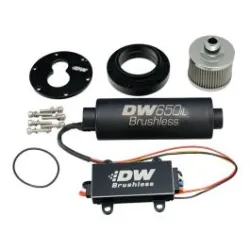 DeatschWerks In-Tank Pump Adapter and DW650iL Brushless 650 lph Fuel Pump for 3.5L Surge Tank