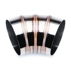 Spawane kolanko nierdzewne 45' 102mm welding porn