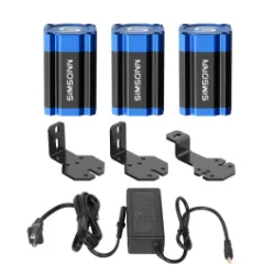 Haptyczny Reaktor Pedałowy z Wibracjami SIMSONN VAM Pro Silnik Liniowy Simracing Symulator 3 Pak z Zasilaczem