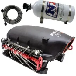 Fast HR Manifold for LS1 / Cathedral Port Heads with Shark Direct Port Nitrous Express NX INTAKE006